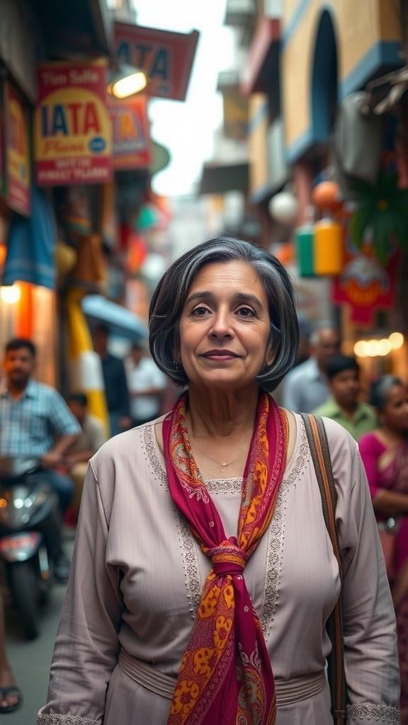 Samosa-Seeking Adventure in Mumbai's Colorful Bazaar