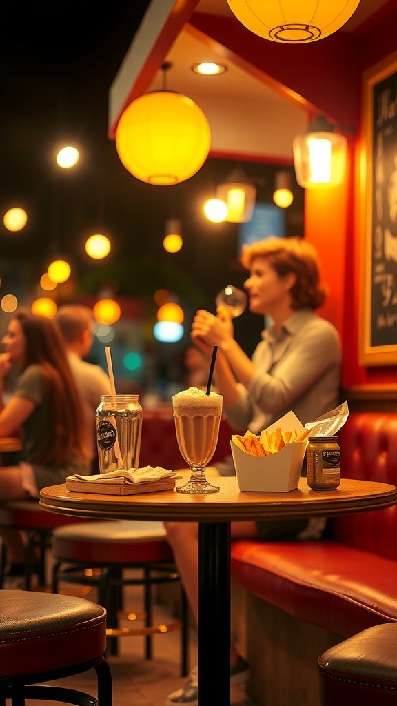 A First Date Under String Lights: Young Love in Bloom