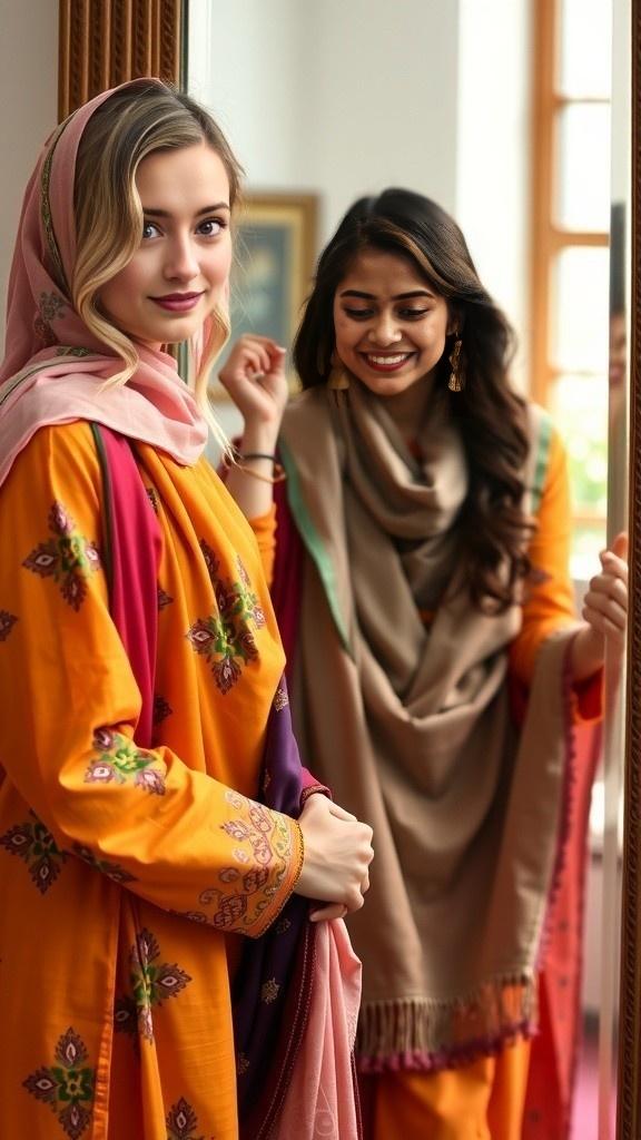 American Larki Ko Pakistani Dress Aur Food Ka Tajurba