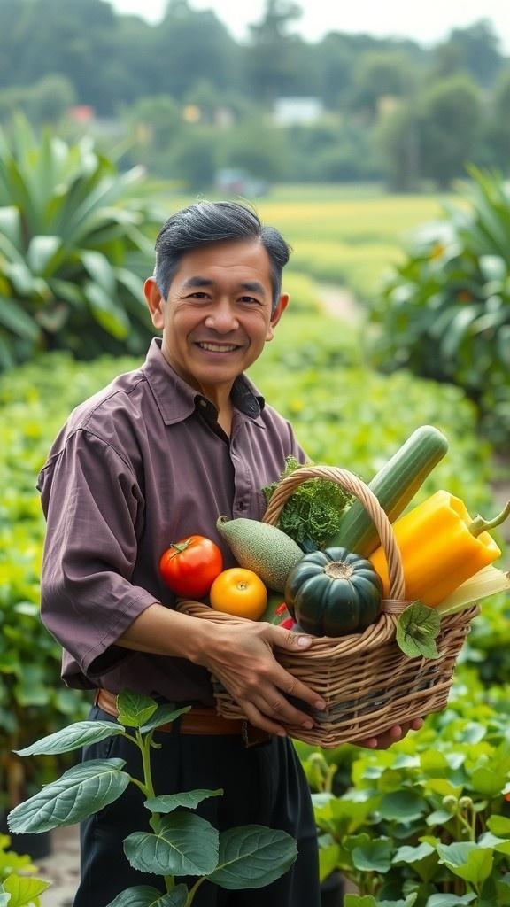 Petani Cabe Jawa di Ladang