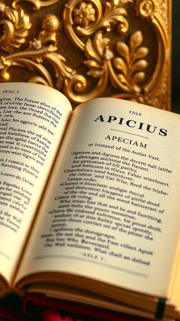 Apicius: The First Celebrity Chef's Culinary Odyssey