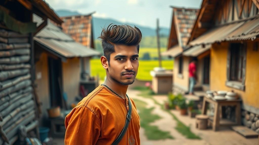 गाँव के तीन दोस्तों की बहादुरी