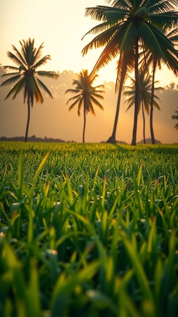 Serenity at Sunrise: A Tranquil Indonesian Village