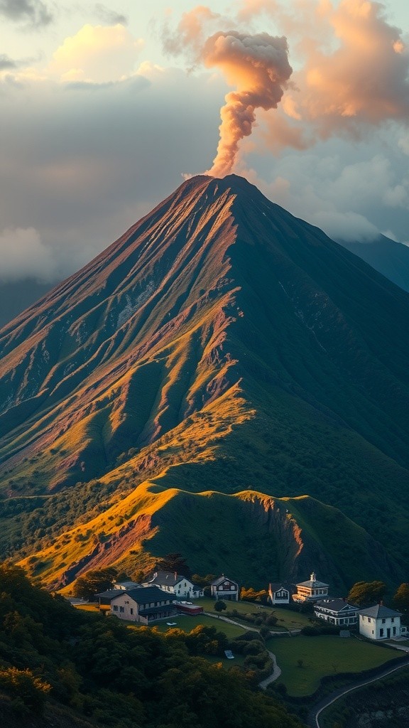 Legenda Naga Api: Kisah Gunung Berapi Purba