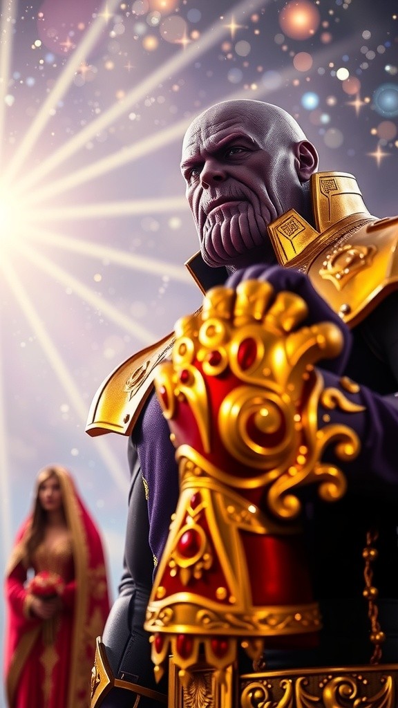Galactic Celebrations: Thanos' Cosmic Wedding Extravaganza