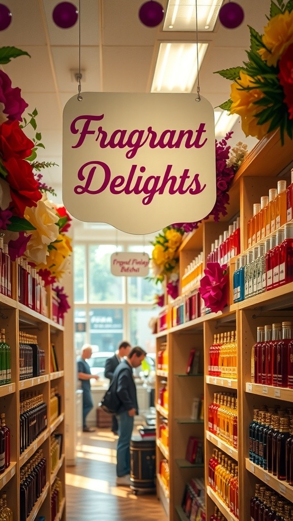 Joyful Scent Discovery at the Perfume Store