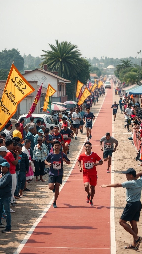 Strategi Pak RT di Lomba Lari