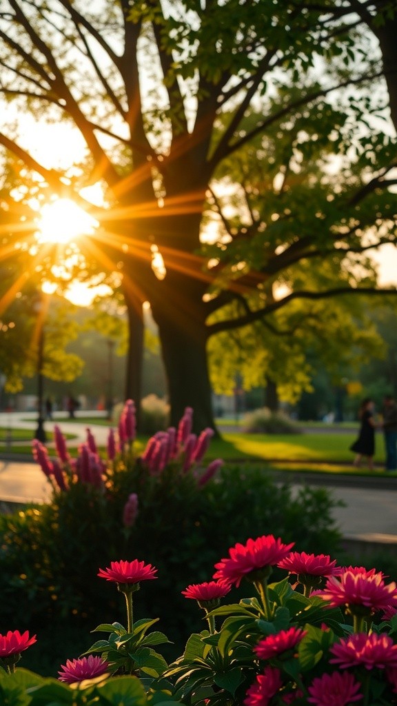 Golden Hour Romance in the Park