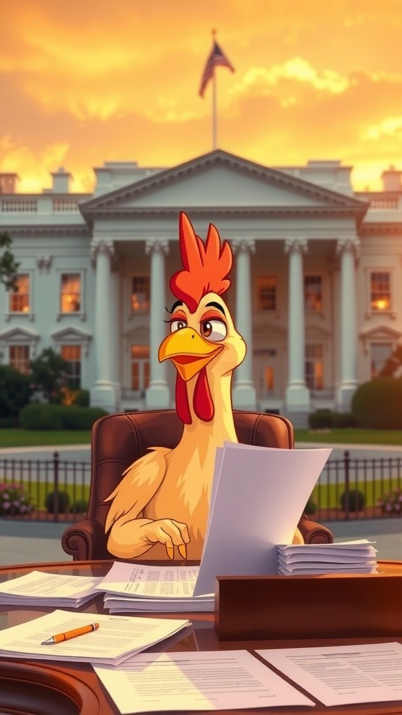President Chicken: The Clucking Revolution!