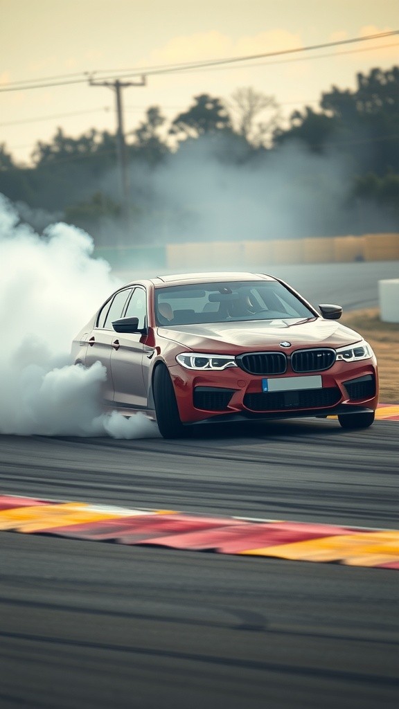 BMW M5 Sets Guinness World Records for Longest Drifts
