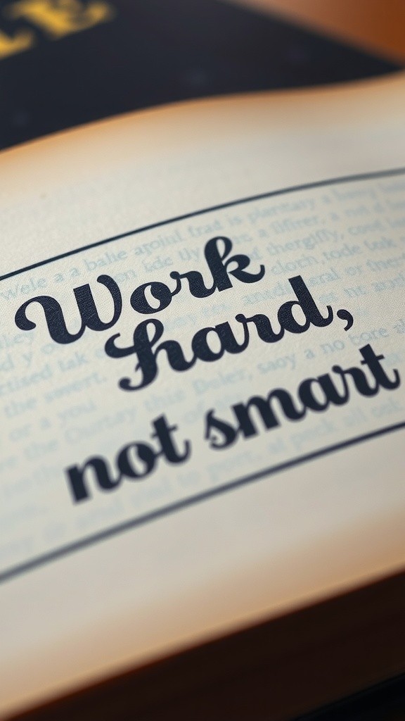 Smart Work Strategies for Making Money