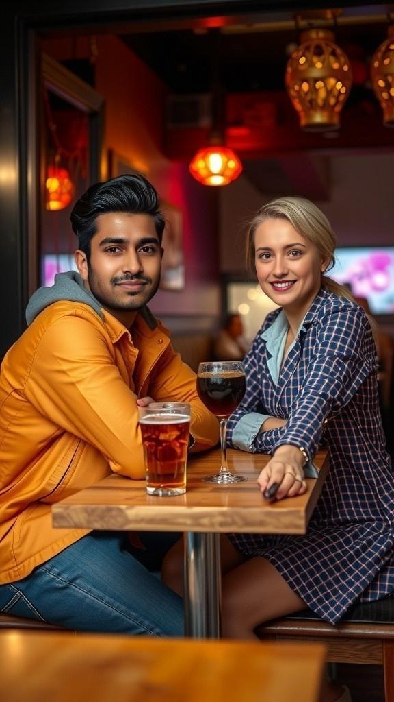 Arthur and Sarah's Pub Invitation