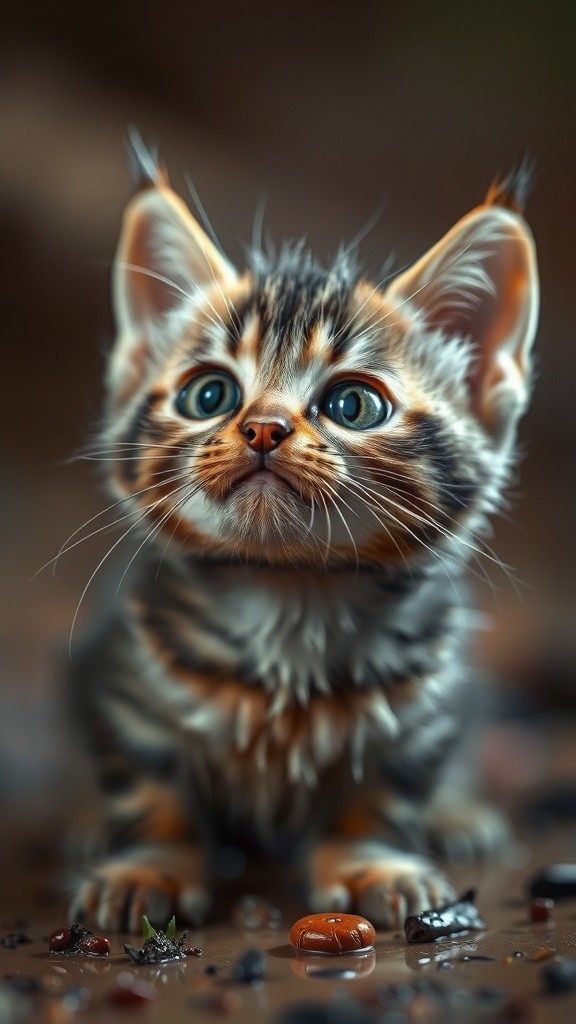 Penyelamatan Kucing Basah di Tengah Hujan
