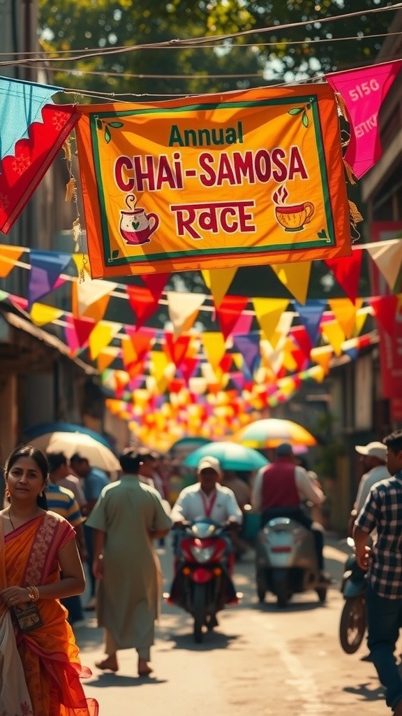 चाय-समोसा दौड़ की मजेदार कहानी