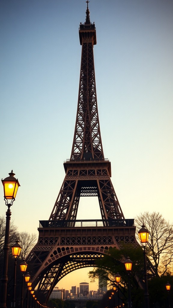 Romance at the Eiffel Tower