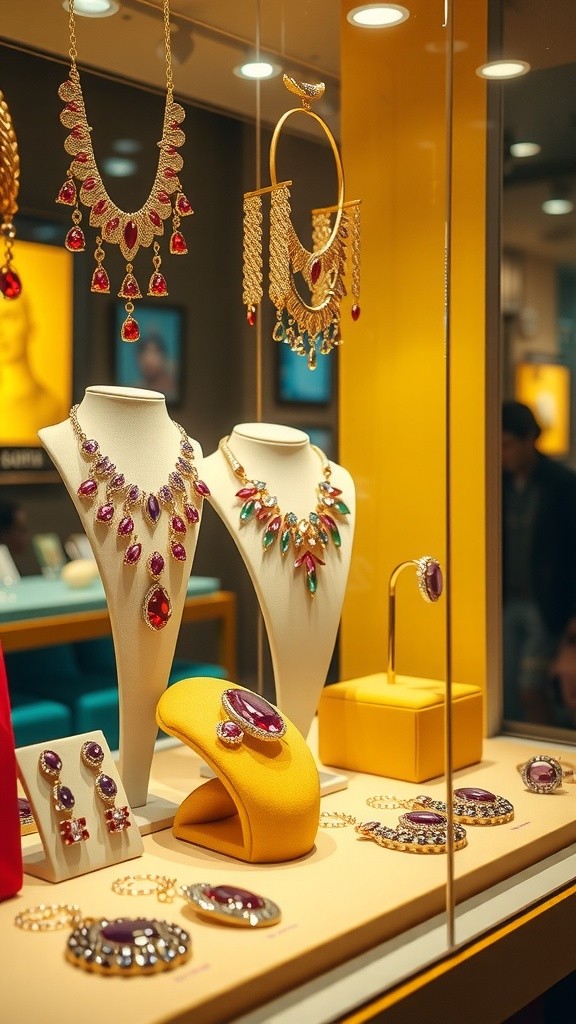 Jewelry Elegance: A Display of ESSA's Radiant Collection