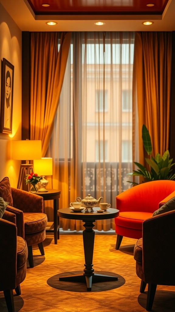 Whispers of a Cozy Tale: A Heartwarming Tea Lounge Encounter