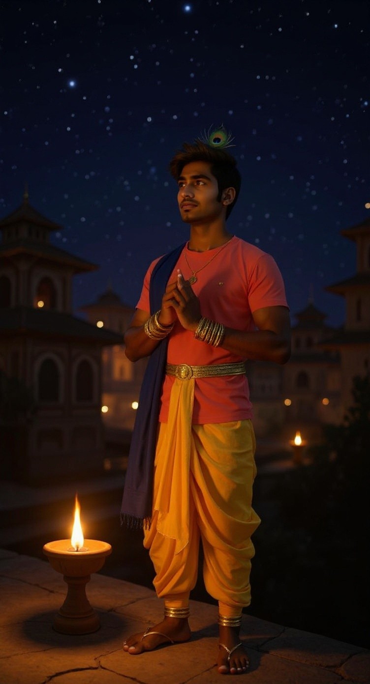 श्रीकृष्ण: प्रेम, साहस और संतोष का अद्भुत जीवन