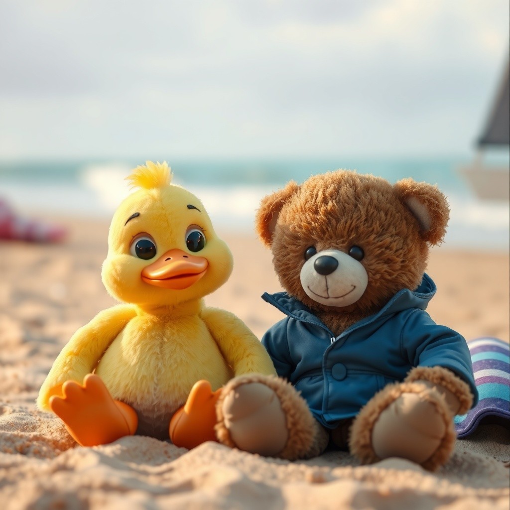 ZEE Teddy Bear & Chuckie Duck Save the Day!