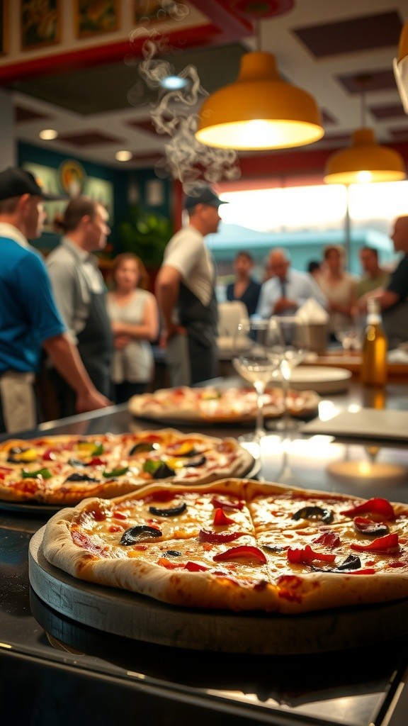 Reunion at Pizza Paradise