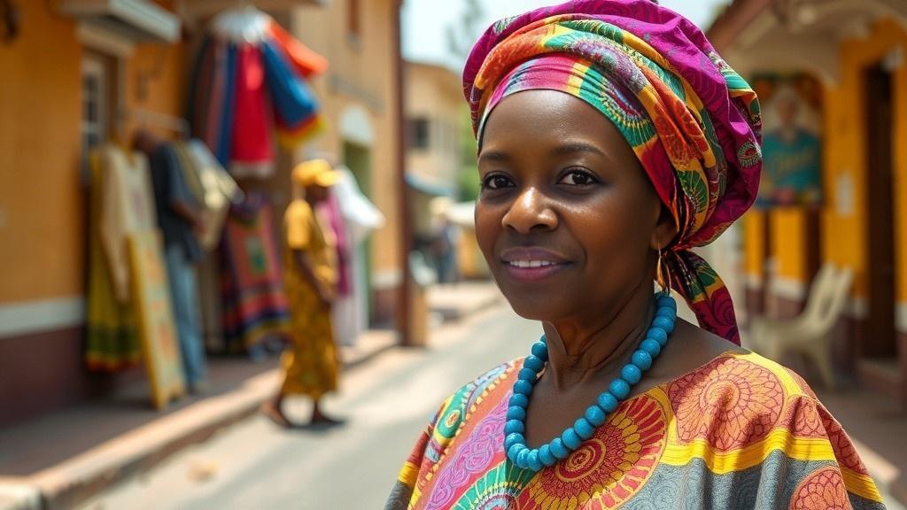 Ayo's Warning in the Vibrant Market