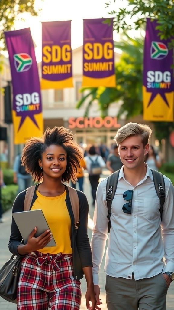 Grade 9-12 Students Organizing SDG Summit for Portfolio Building