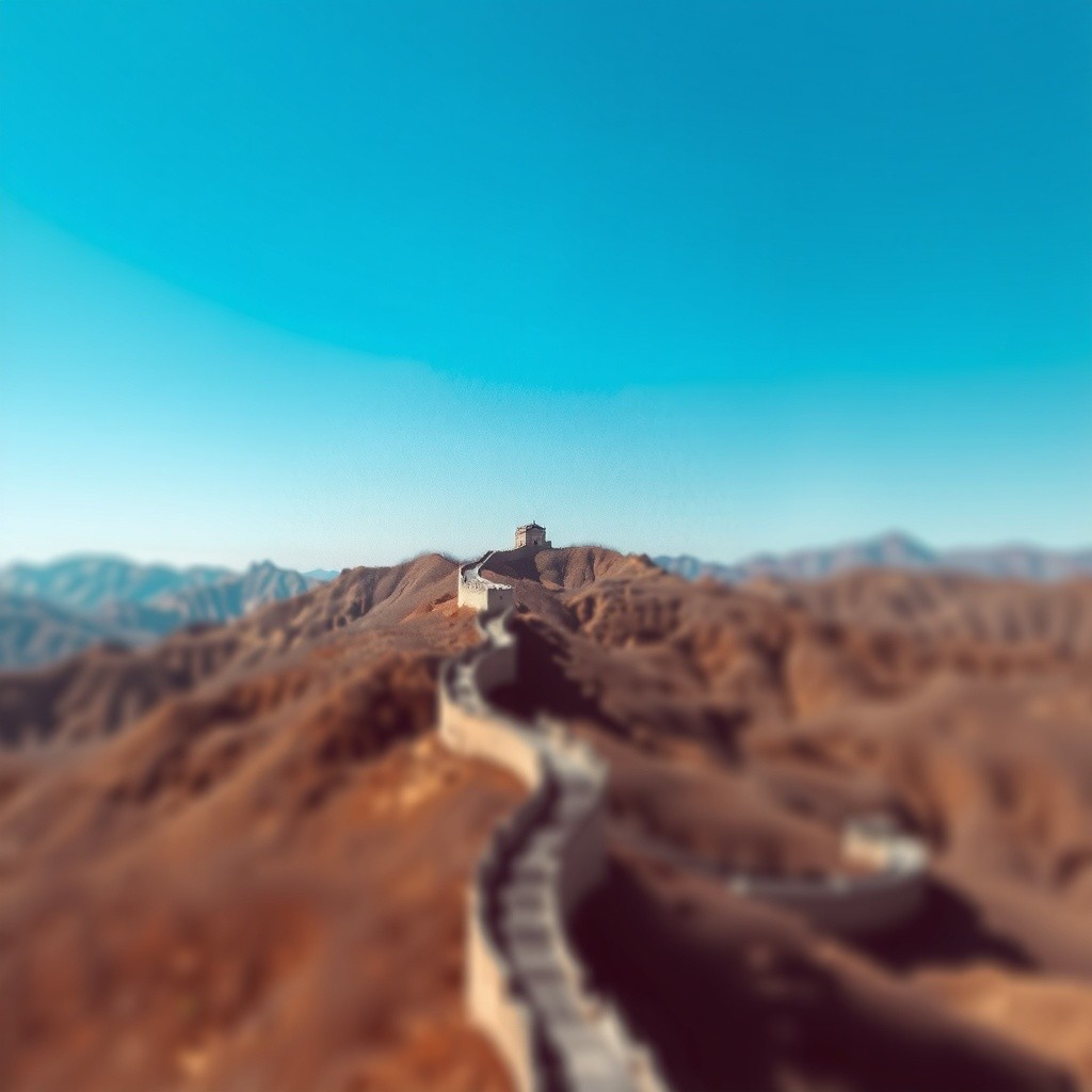 A Journey with a Monkey on the Great Wall of China