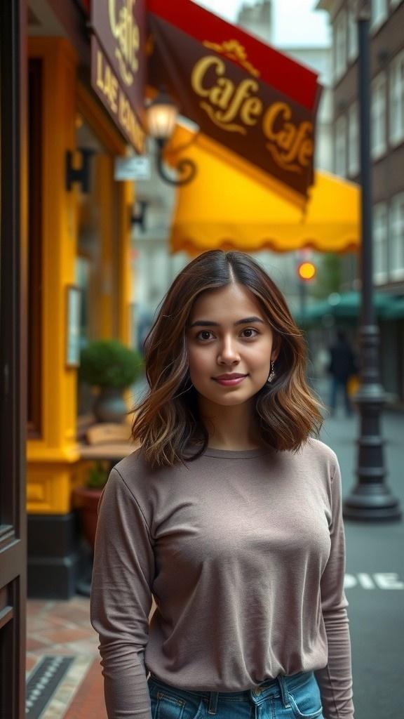 A Moment at the Café: Connection and Affection