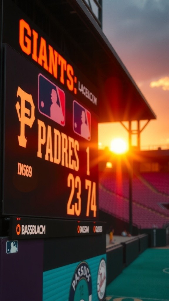 Giants Look to Foil Padres’ Playoff Aspirations in Four-Game Series