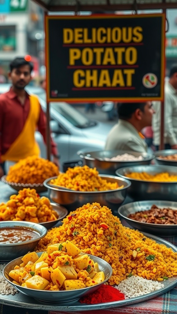 مزےدار آلو چھولے کی خوشبو!