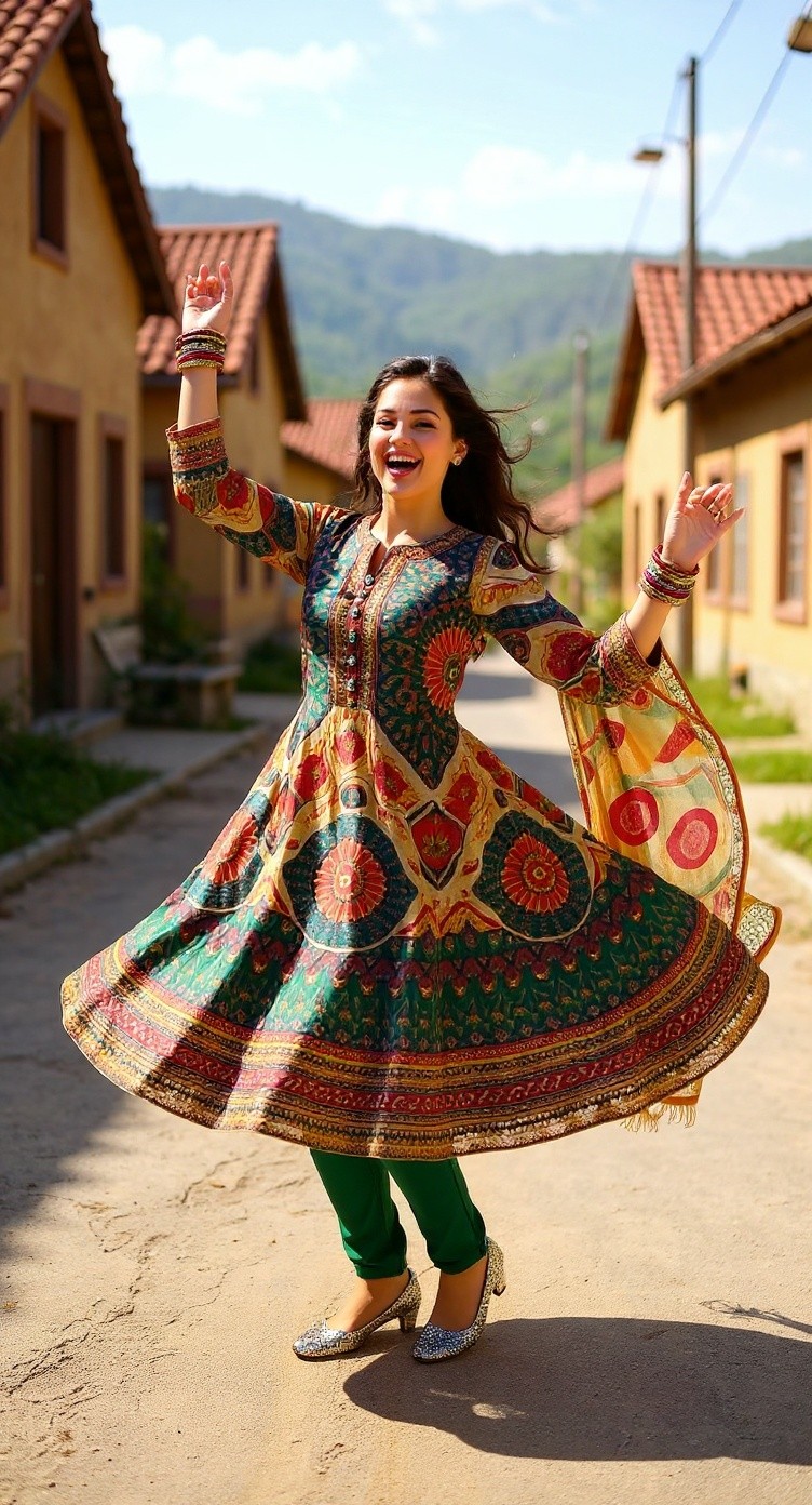 Village Dance: A Celebration with My Husband and Our Dog!