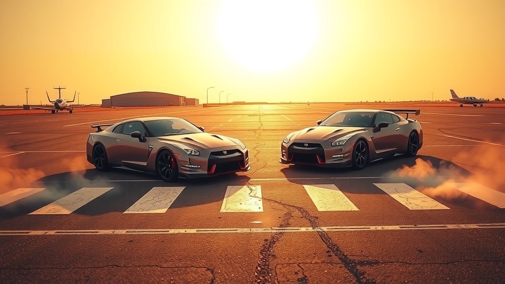 Nissan GTR Drift Showdown