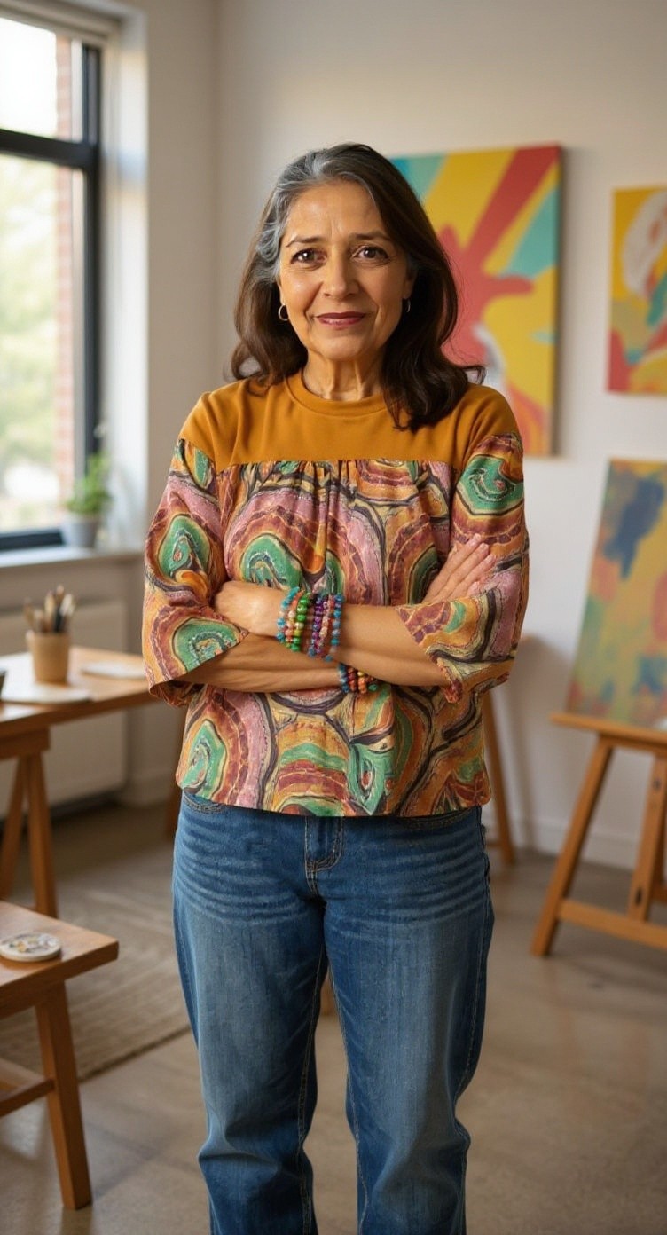 L'univers coloré de Fatna Chouaf