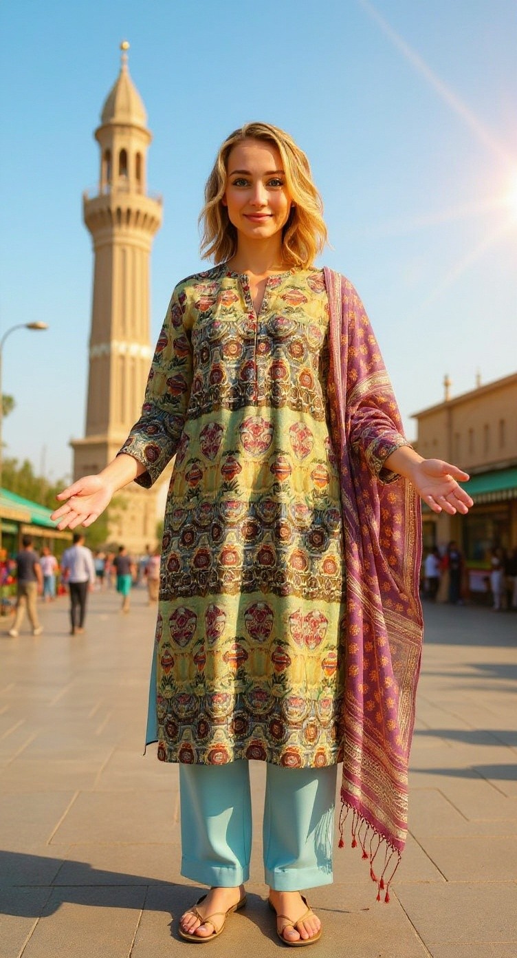 Exploring Lahore: Anna's Vibrant Pakistani Adventure!