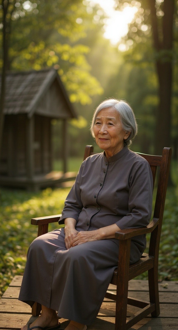 Nenek Kesepian di Hutan dan Anak yang Baik Hati