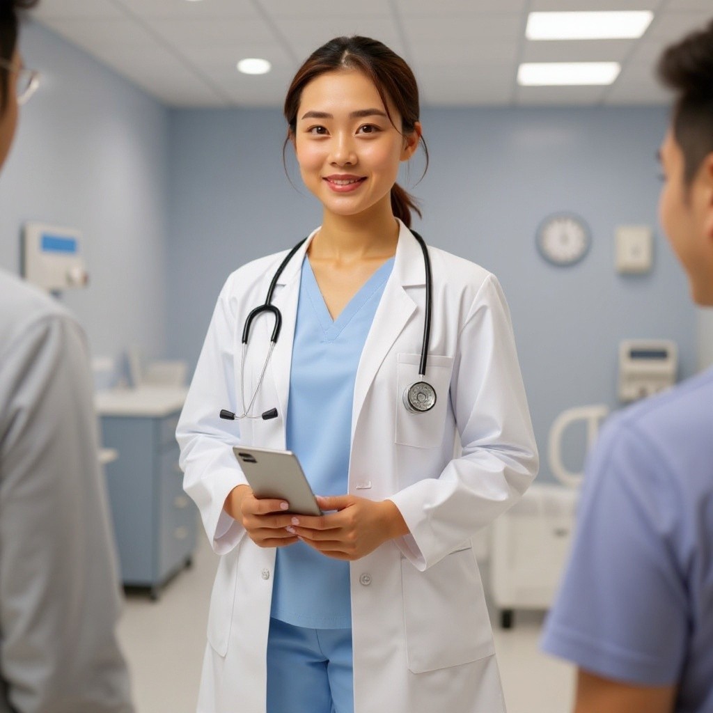 Dra. Lee Utiliza Tecnología Moderna para Monitorizar la Salud del Paciente