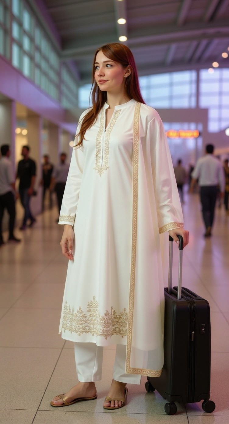 American Larki Ko Pakistani Culture Ka Tajurba