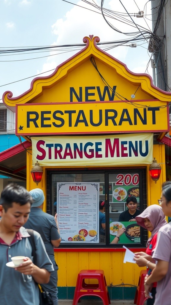 Menu Aneh yang Mengundang Tawa di Warung Makan!