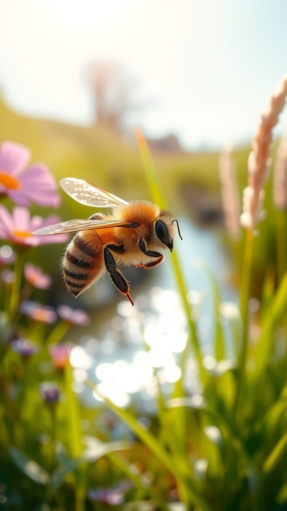 A Bee and a Dove: A Tale of Friendship