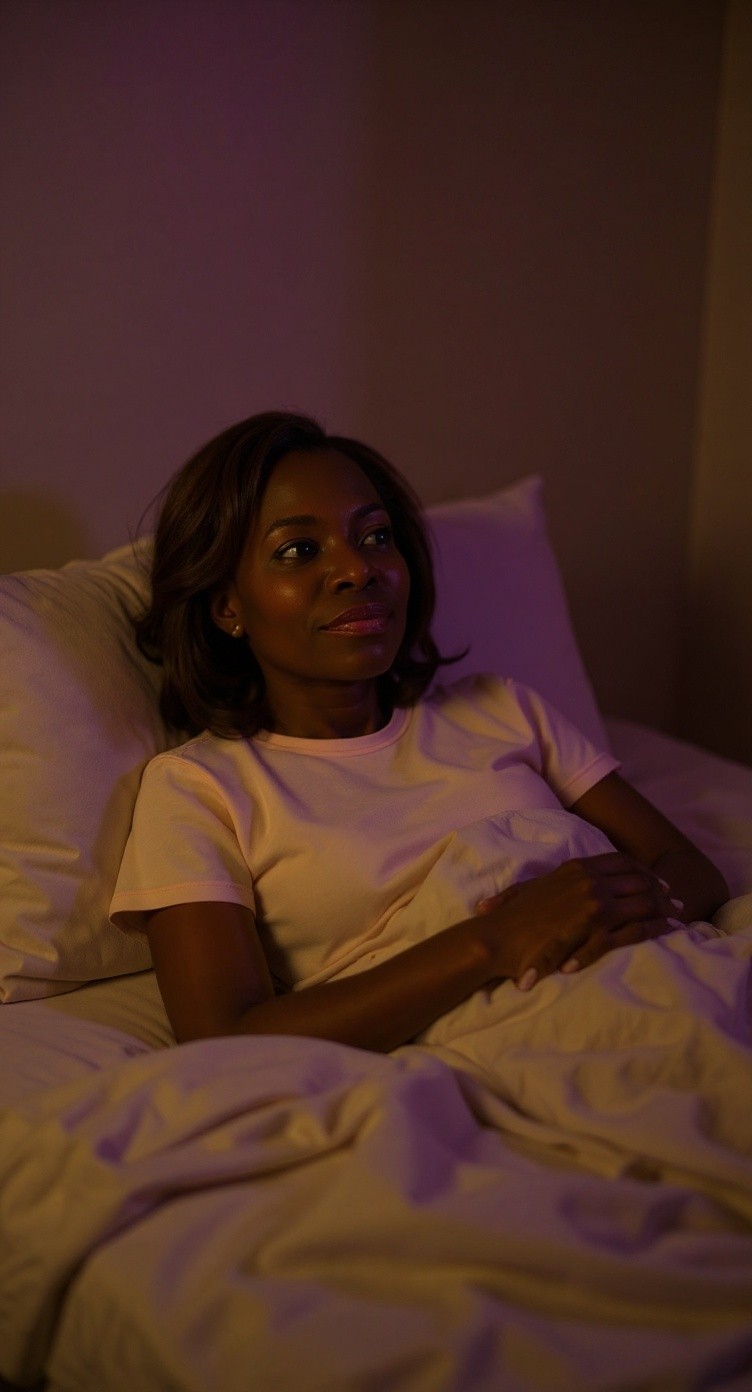 Solitude d'une femme africaine