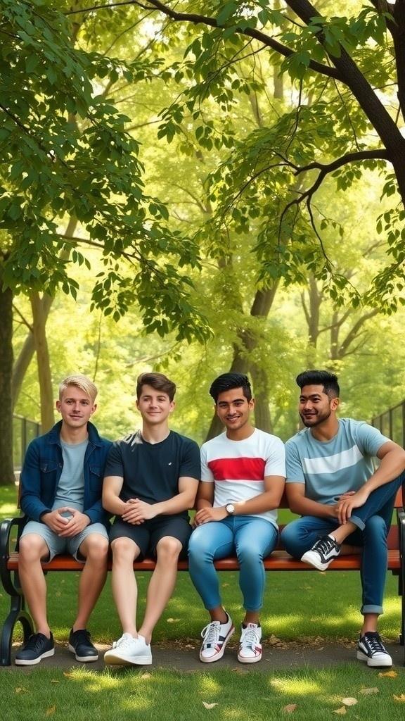 دوستی کے لمحے: پانچ دوستوں کی کہانی