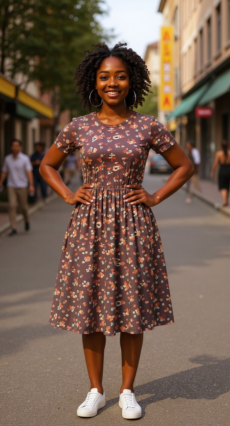 La belle Kadi, étoile du quartier