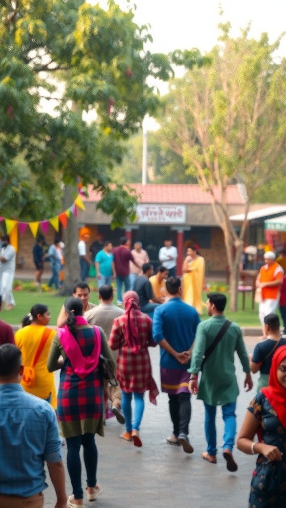 गोकुलधाम सोसाइटी की सुबह की चहल-पहल