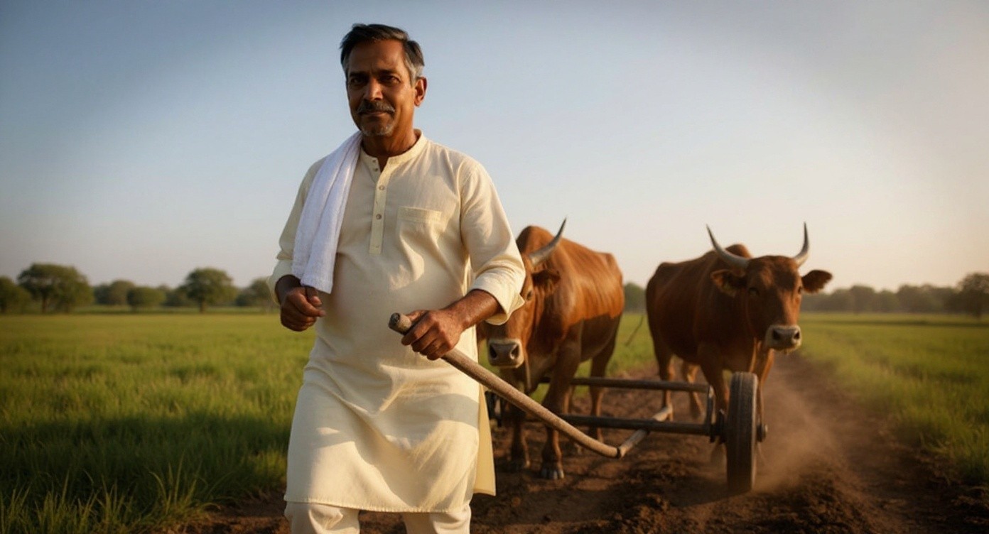 किसान और दोस्ताना भूत