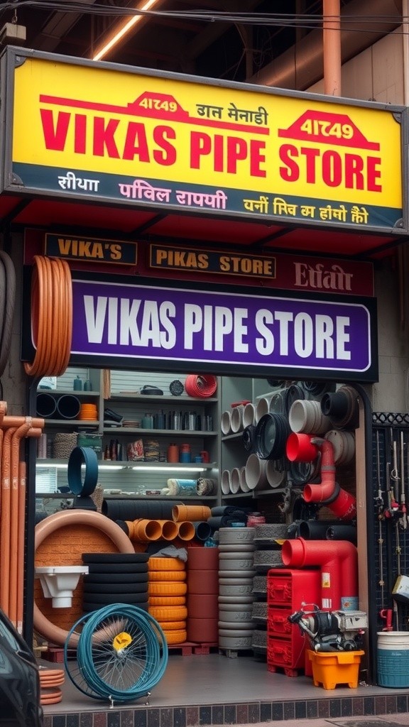 विकास पाइप स्टोर - आपके प्लंबिंग समाधान का Trusted Partner!