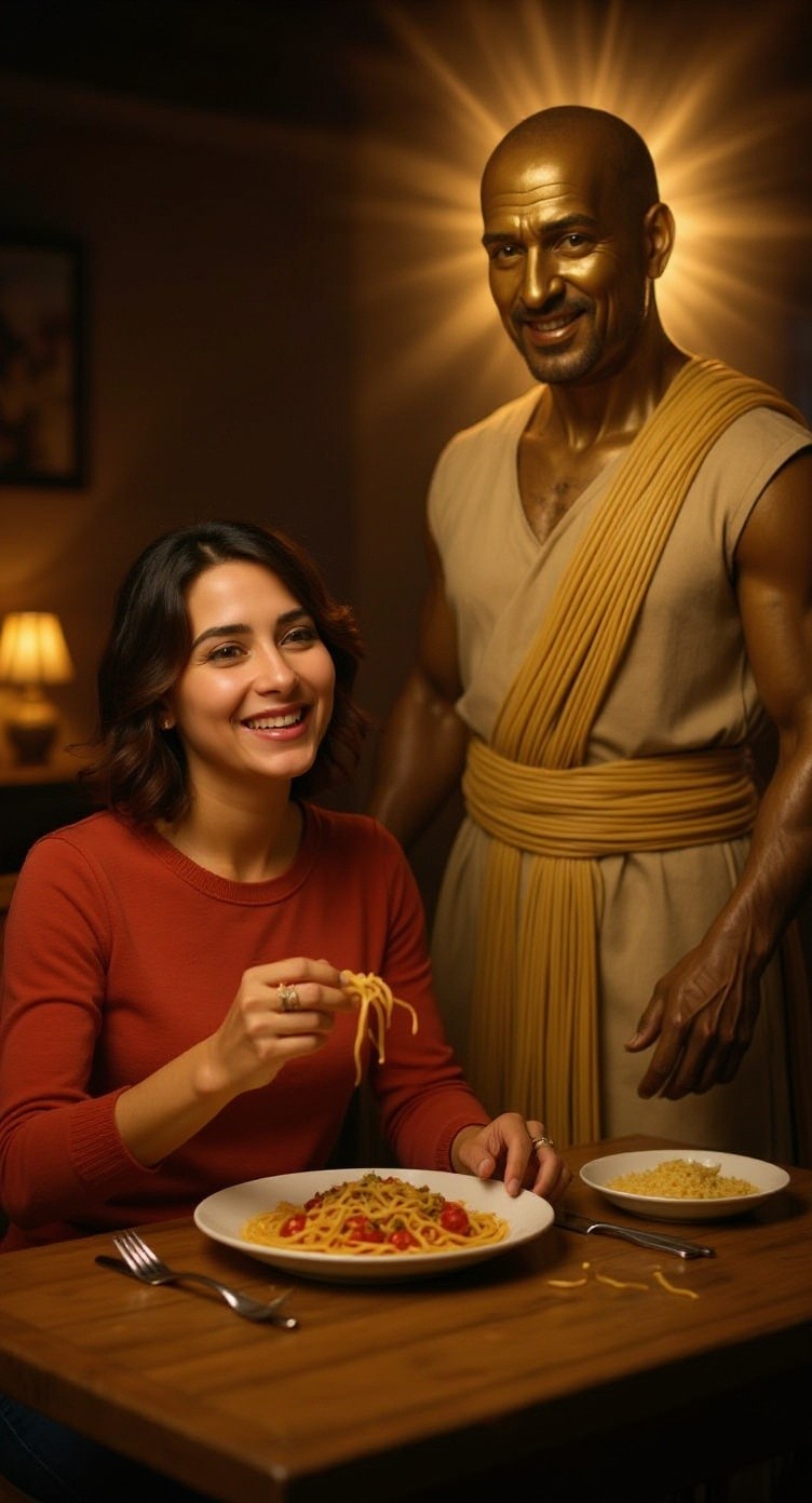La Femme et le Dieu du Spaghetti