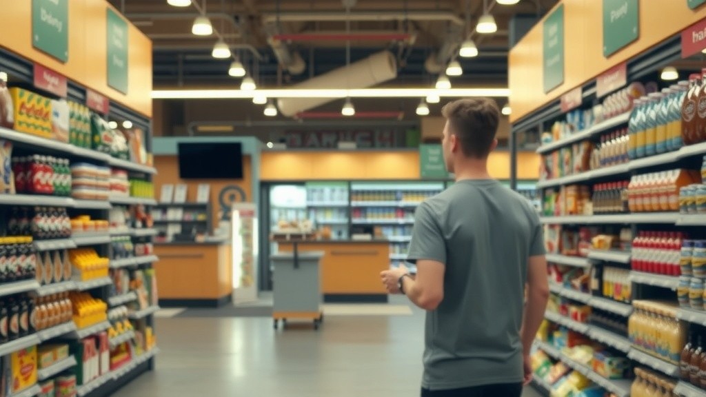 Dialog Pembeli dan Penjual di Supermarket