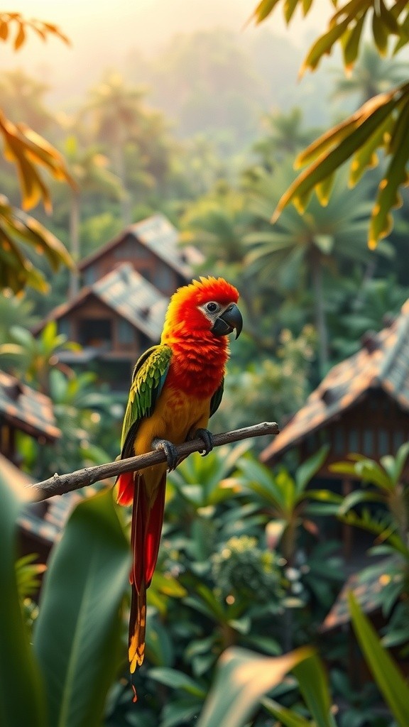 Asal-usul Burung Cenderawasih: Cinta dan Keindahan Abadi