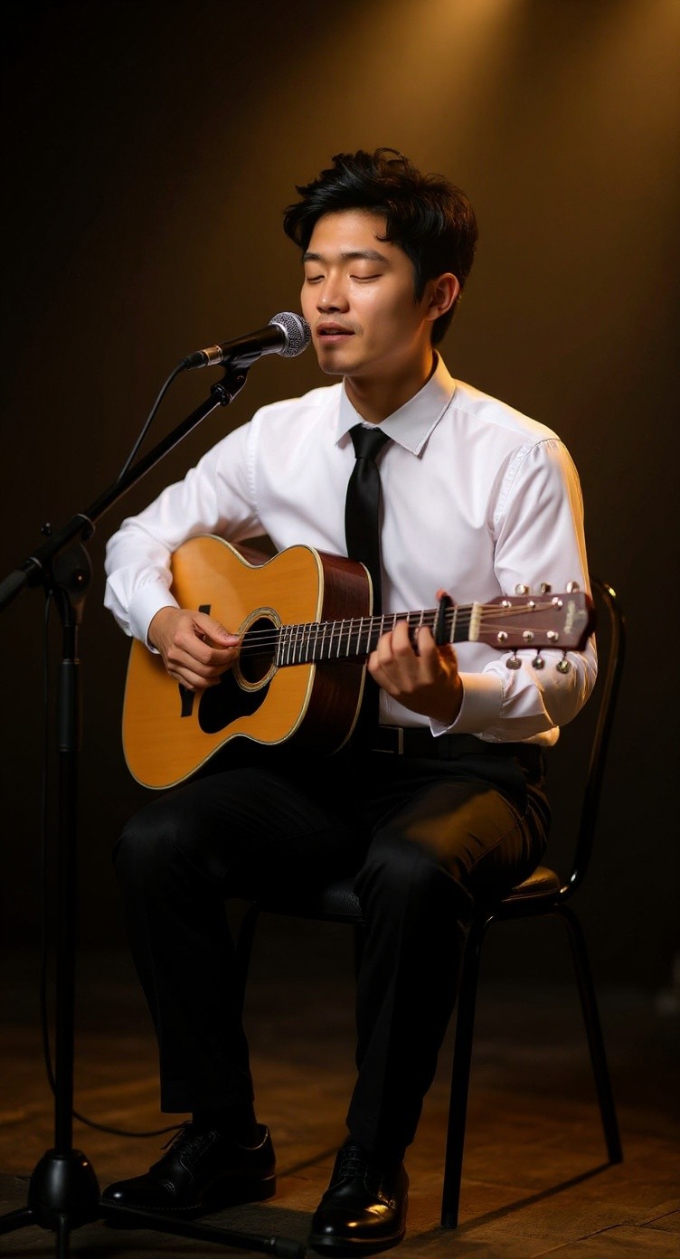 Captivating Performance: A Journey of Self-Discovery Through Song