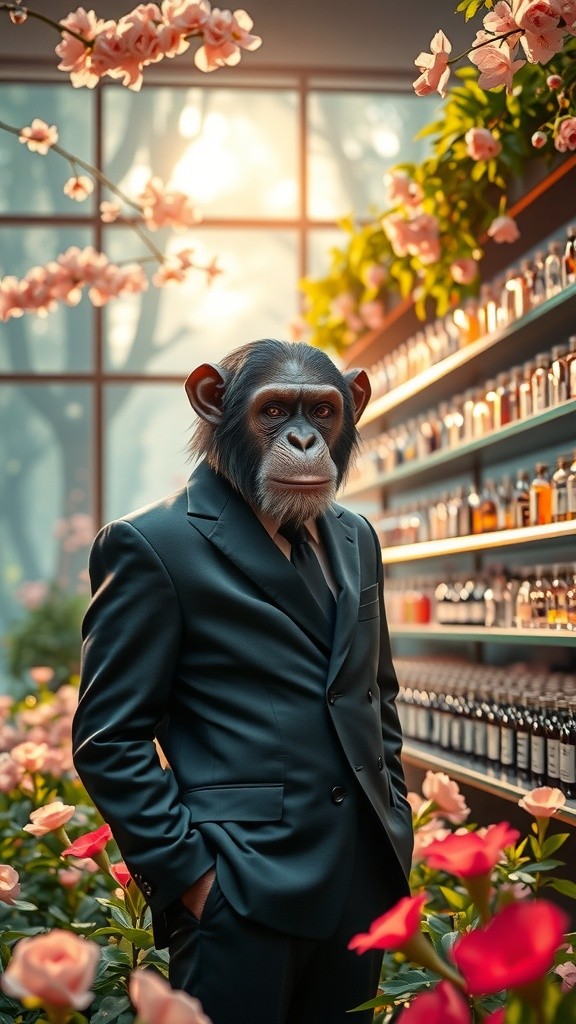 The Aromatic Chaos of a Suit-Wearing Chimpanzee